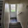 inside view of first floor side entry door next to driveway