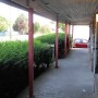 front porch looking east