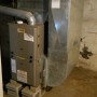 newer gas forced air furnace heater