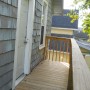 rear deck off of kitchen a